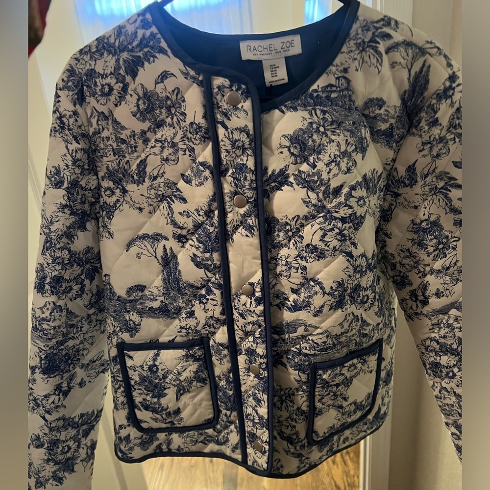 Brand New Rachel Zoe Quilted Jacket Size Medium